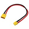 Nuofany XT60 to XT90 Adapter Cable 12AWG 11.81IN, XT60 Female