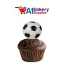 A1BakerySupplies® - Juego de 24 púas de fútbol en 3D