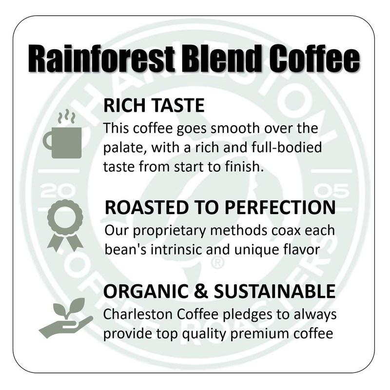 Charleston Coffee Roasters | Specialty Organic Ground Coffee | Hand