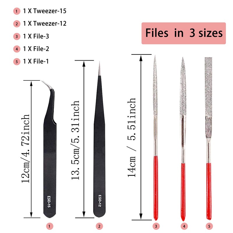 38Pcs Gundam Tools Kit Gunpla Tool Gundam Model Kit Tools