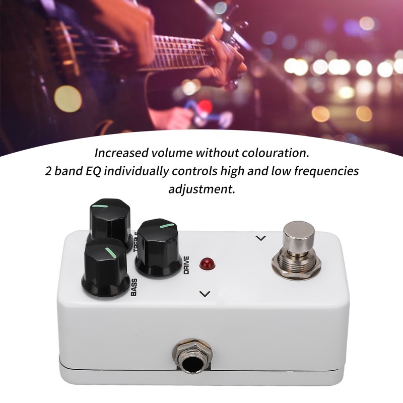 Guitar Effect Pedal BOOSTER Mini Single Adjustable Musical Instrument Accessory