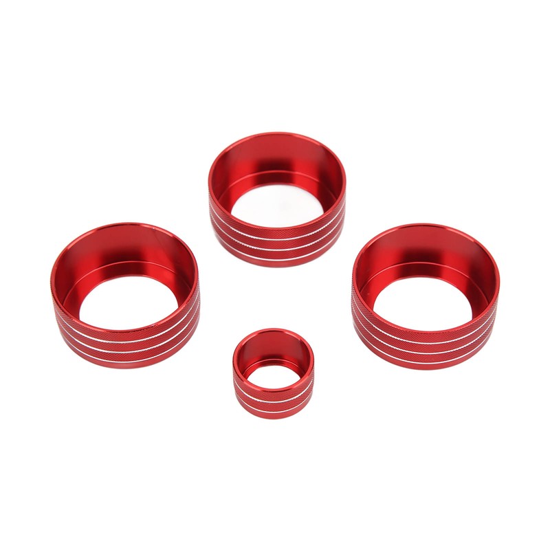 AC Switch Ring Volume Knob Cover Aluminium Alloy Stylish Perfect