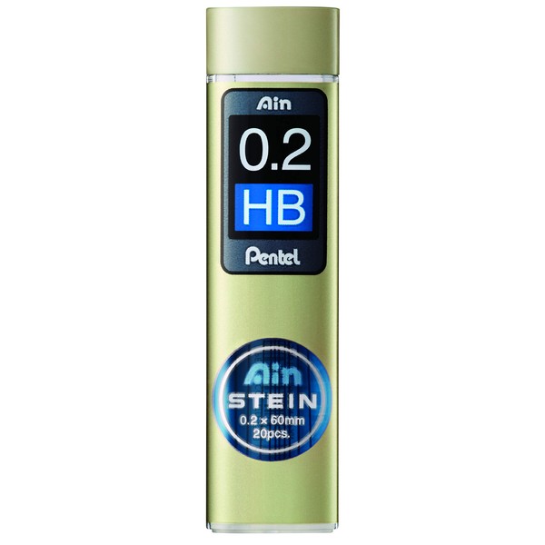 Pentel C272W-HB"AIN STEIN" Mechanical Pencil Lead 20 Lead