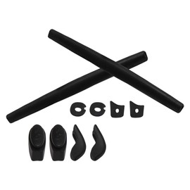 SmartVLT Polarized AR Coated Silver Titanium Replacement Lenses&Rubber Kits for Oakley Juliet Sunglass