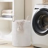 Woven Rope Laundry Hamper Basket by YOUDENOVA, 58L Tall Laundry