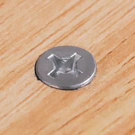 Glvaner #8-32 x 2" (50 pcs) Flat Head Outlet Screws Machine Screws, 18/8 Stainless Steel 304 Flat Head Device Mounting Screws, Phillips Drive Cross Head Electrical Outlet Screws, Fully Threaded