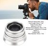 25mm F1.8 Mark II Large Aperture APS‑C Manual Focus Fixed