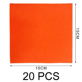 NINVVS 20 Pieces of Felt Cloth, Colored Handmade Felt Cloth, Kindergarten Decoration Felt Cloth, Sewing and Stitching Handmade Cloth, Used for DIY Crafts, Children's Christmas Decorations