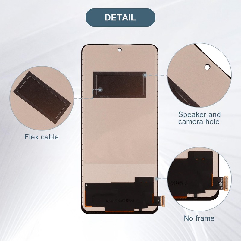E-YIIVIIL TFT Display Compatible with Redmi Note 11 Pro+ 5G