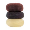 Hair pad large MKI pony hair doughnut roll knot cushion
