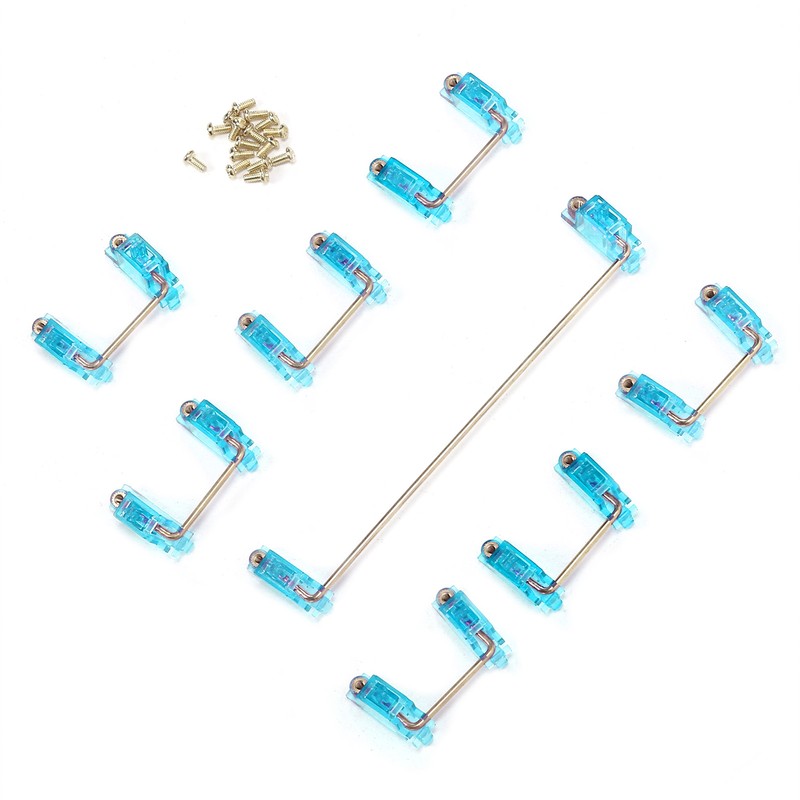 Mechanical Keyboard Stabilizer 2 Specifications with Golden Wire Keycap Accessory