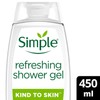 Simple Simple Kind to Skin Refreshing Shower Gel, Pack of