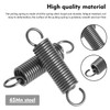 TOP-VIGOR TOP-VIGOR 2Pcs Extension Compressed Spring, 1mm Wire Dia, 10mm