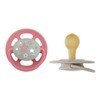 NIP Cherry Round Dummy Night 0-6 Months, Luminous Dummy, from