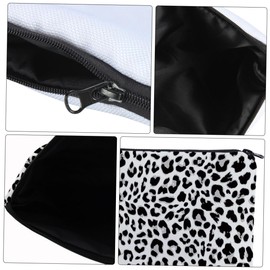FOMIYES 2 Pcs Leopard Print Storage Bag for Women Casual Fashion Toiletry Bag for Travel