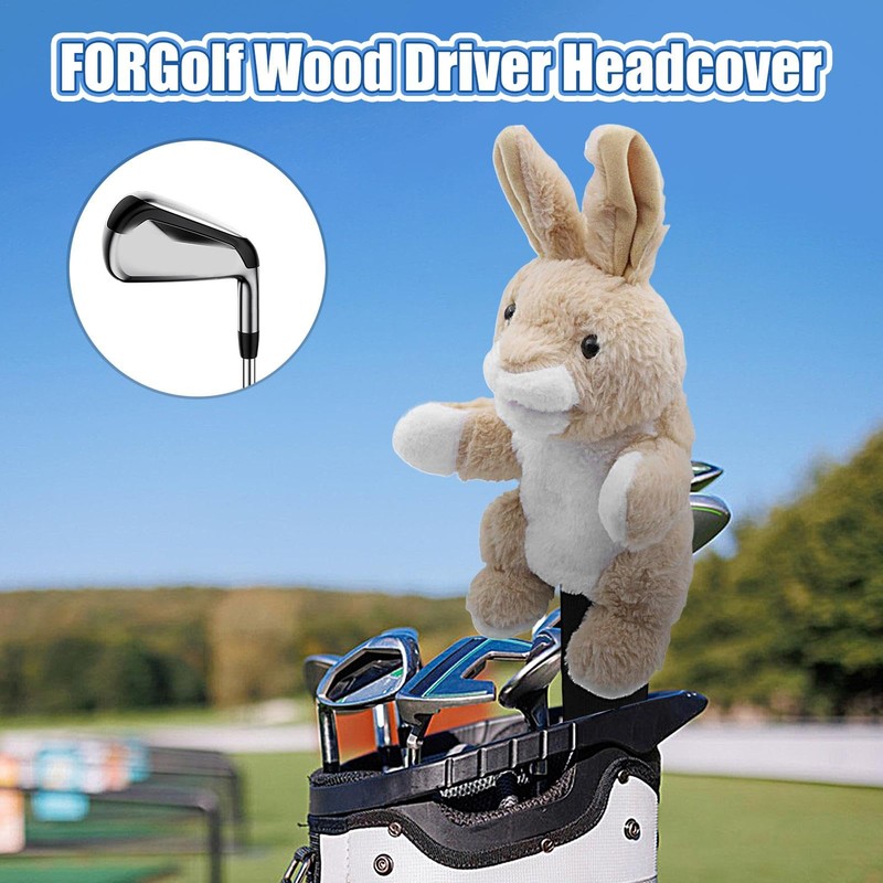 Plush Driver Headcover - Golf Head Covers for Woods -