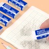 60 Pack Eraser Pencil Eraser for Kids Efface Pencil White