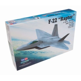 Hobby Boss F-22 Raptor Jet Fighter Airplane Model Building Kit