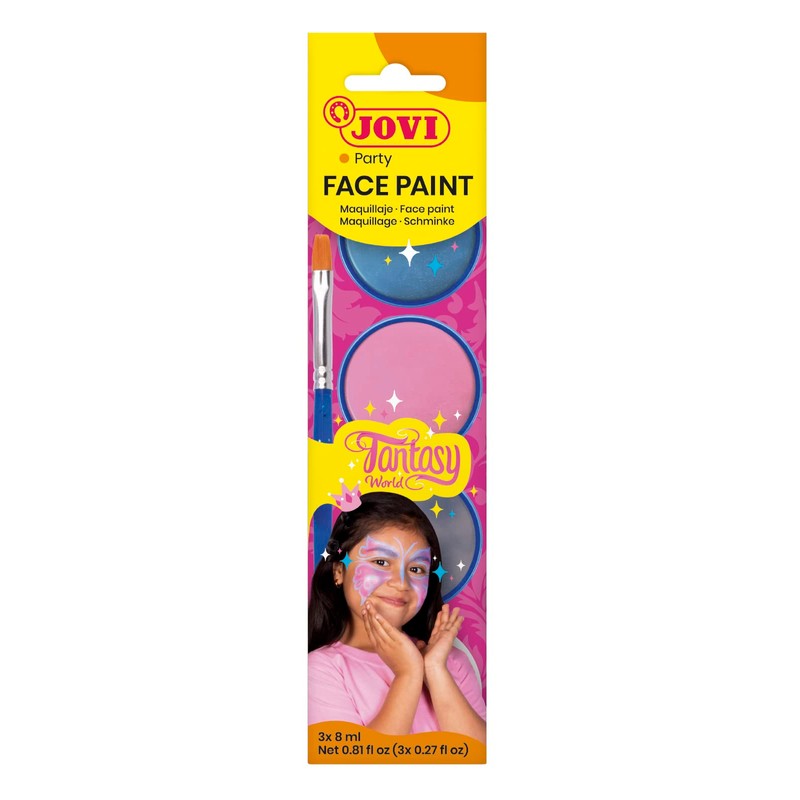 Jovi Fantasy Kids Makeup Set of 3 8ml Bottles Cream