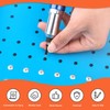 Tanstic 560Pcs Black Aluminum Pop Rivets Kit, 8 Size Blind