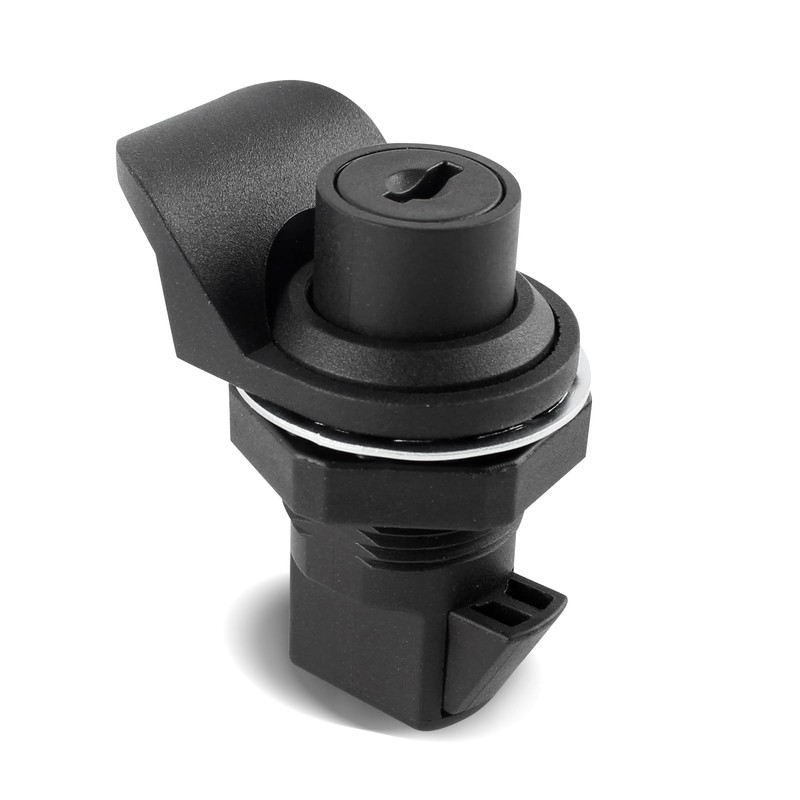 HOWDIA 1Pcs Push Button Lock Glove Box Latch, Tool Box