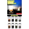 [ラドウェザー] LEDランタン 1000ルーメン 電池式 防滴 防塵 滑り止め キャンプ アウトドア 災害