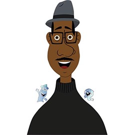 Made To Stick Decals LLC Vinyl Wall Decal: Kids Room 22 and Joe Gardner World Colored | 20" x 32" Nursery Movie Bedroom Home Sticker Décor Multi