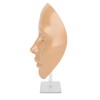 Makeup Practice Face Board 5D Silicone Mannequin Face for Eyes