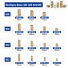 M2.5 M3 M4 M5 M6 Threaded Inserts for Plastic Heat