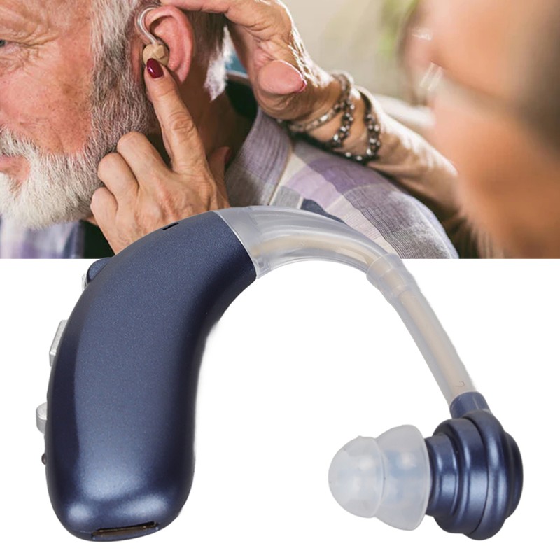Hearing Aids Noise Reduction Volume Control BTE Hearing Amplifier for