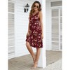 LILBETTER Women's Casual Floral Summer Sundresses with Pockets Floral Summer