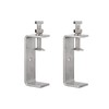 Awclub 2 Pack 304 Stainless Steel C Clamps with 100mm/3.94"