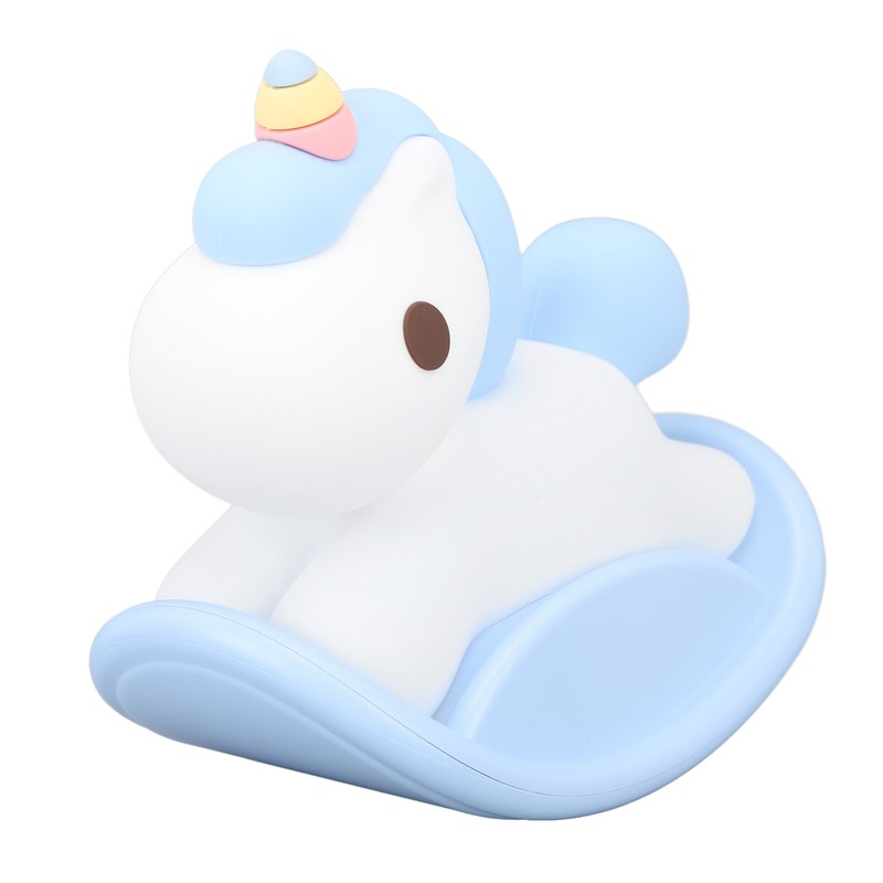 LED Silicone Night Light for Kids USB Rechargeable Cute Horse