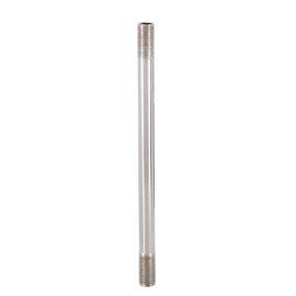 B&P Lamp® 14 Inch Nickel Plated 1/8 IP Steel Threaded Rod