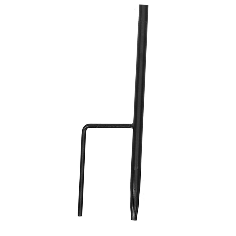 Kisangel Ground Hanging Shepherd Hook Rust Resistant Lantern Hanger for