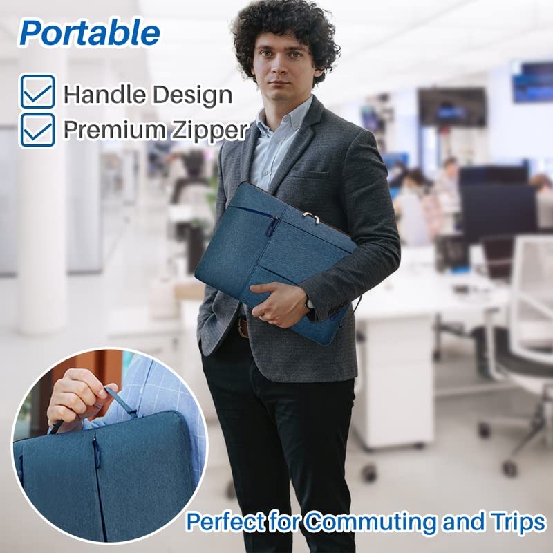 Kalevel Lightweight Laptop Sleeve Shockproof Laptop Case 15.6 Inch Computer