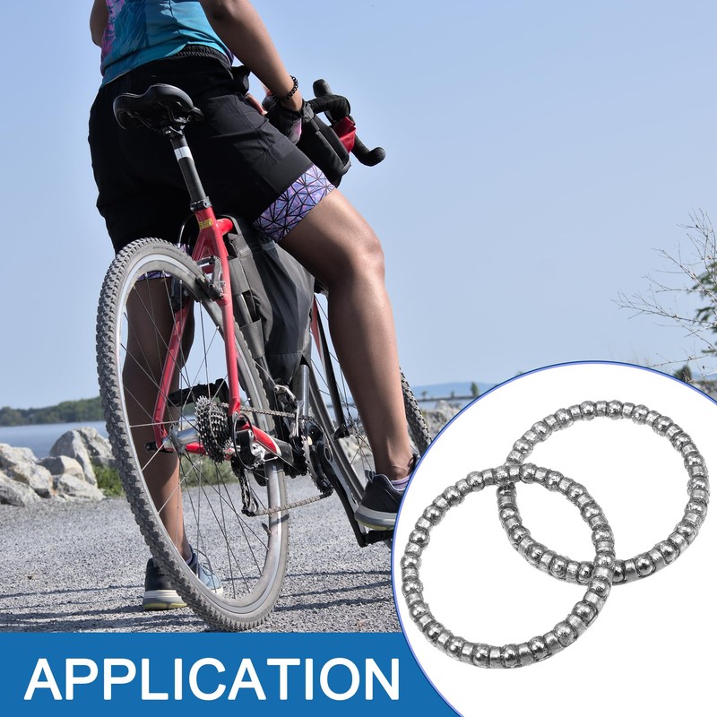 A ABSOPRO Bicycle Ball Bearing Cage Crank Bearing 3.97mm x