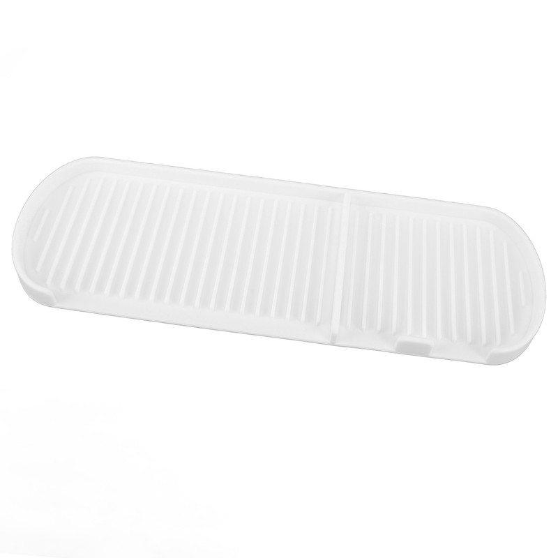 Counter Silicone Drainage Tray Food Grade Skid Resistance Frosted Bottom