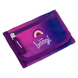 Baagl Children's Neck Pouch - Wallet for Boys - Purse, Mini Purse, Change Coin Purse, heart