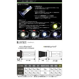 Shingen Replacement HID Bulb H8 H11 6000K 35W 55W Dual Use Set of 2