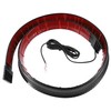 X AUTOHAUX Car Spoiler with Red LED Light 47.2"/1.2m Carbon