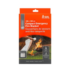 Survive Outdoors - Manta de emergencia para incendios más larga, paquete de 2