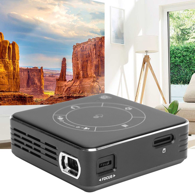 Mini Projector HD Smart Bluetooth Wireless Connection Home OnScreen Equipment