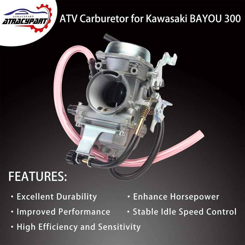 Carburetor Compatible with Kawasaki Bayou 300 KLF300 KLF 300 1986-1987