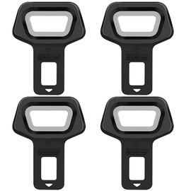 Pack of 4 Car Accessories, Accessories for Car Seats, Bottle Opener, Key Fob Car Parts, Car Seat Belt Buckle, Car Accessories, Universal Car Clip for Most Cars