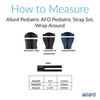 Allard Pediatric AFO Pediatric Strap Set, Wrap Around (Baby Large)