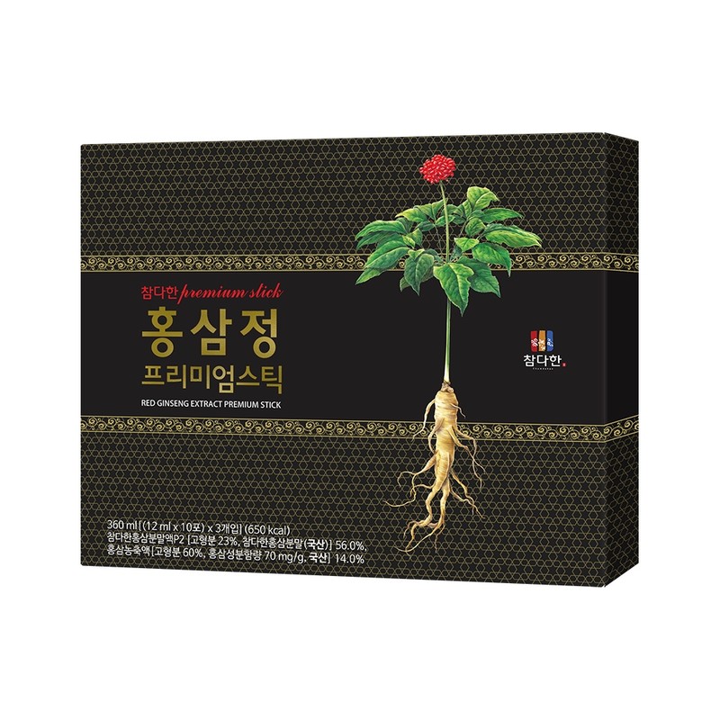 Chamdahan Red Ginseng Extract Premium Stick Essence Extract Red Ginseng