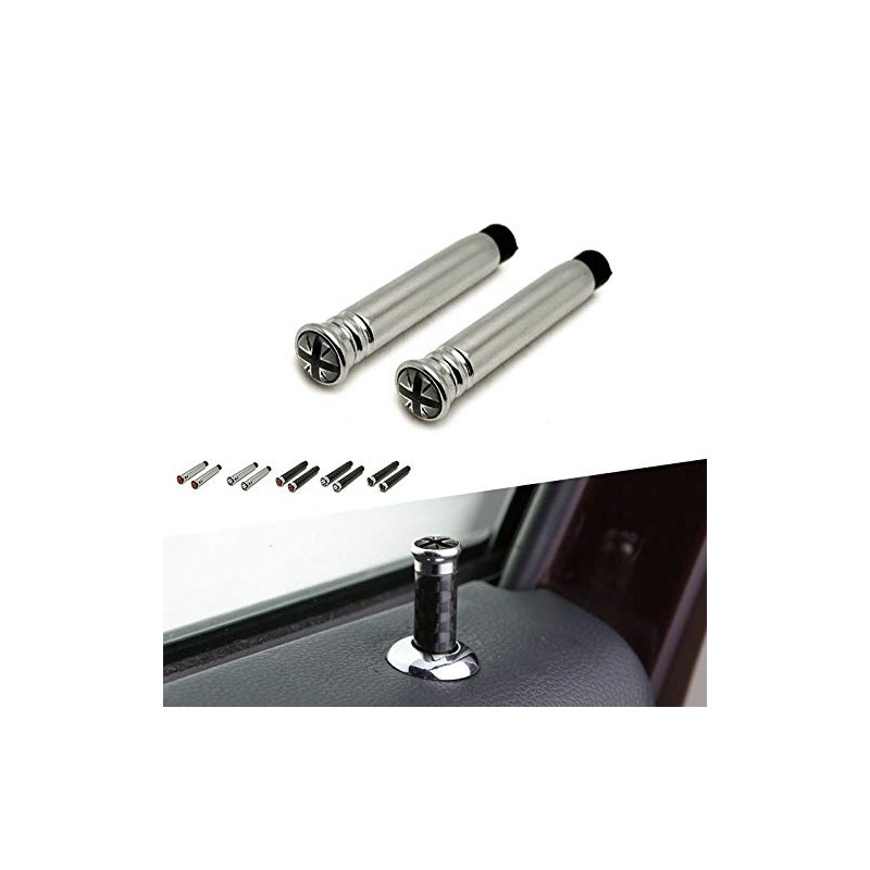 YaaGoo Decoration Caps for Mini Cooper Door Pin Lock Car