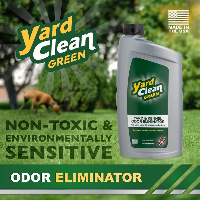 Urine OFF Yard Clean Green Yard and Kennel Odor Eliminator