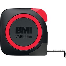 BMI 411341120 Pocket Tape Vario with mm Graduation, Multi-Colour, 3 m